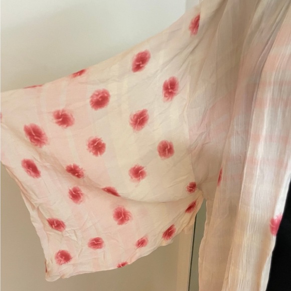 Free People Pink combo Kimono - Picture 4 of 5